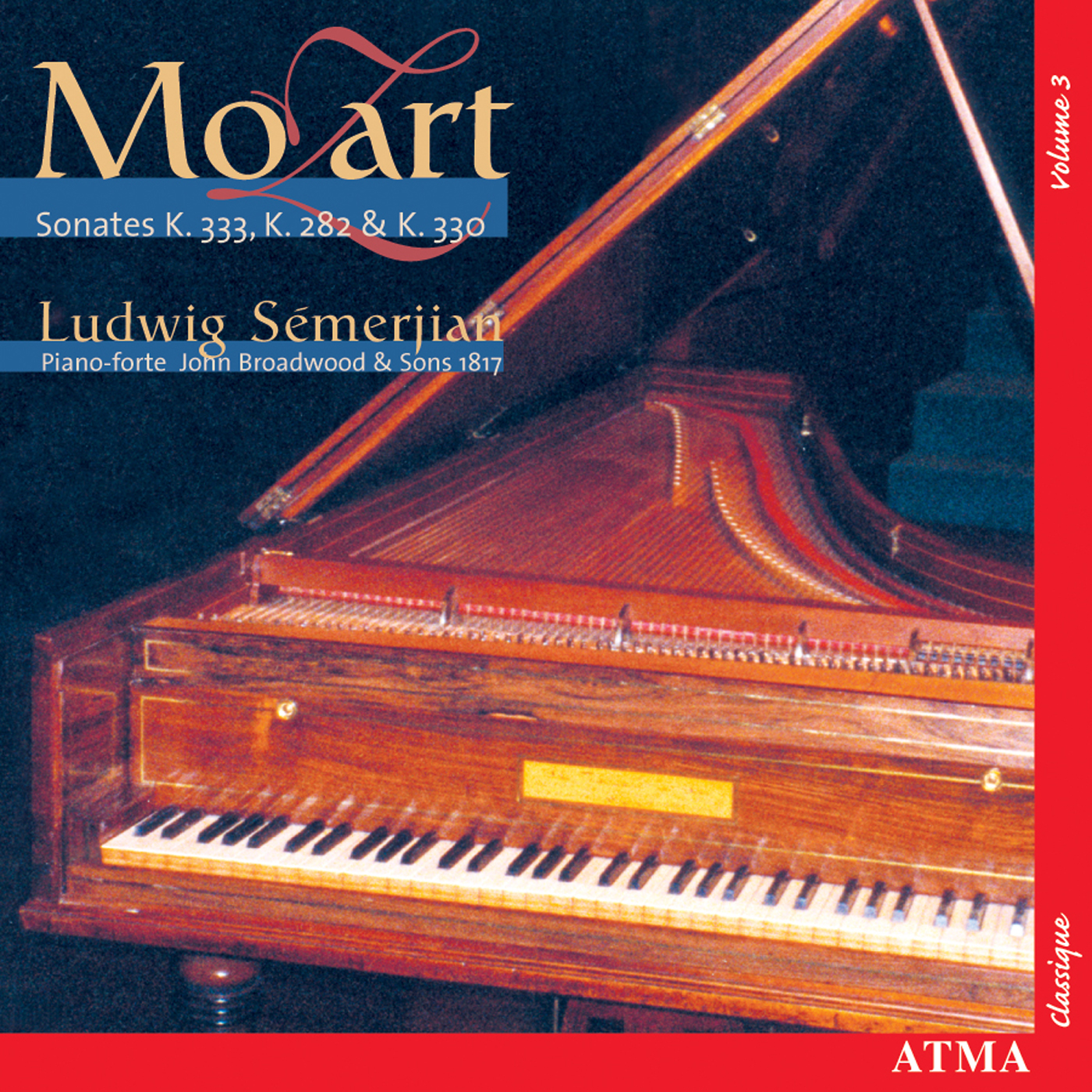Mozart: Piano sonatas vol. III, K 333, 282 330