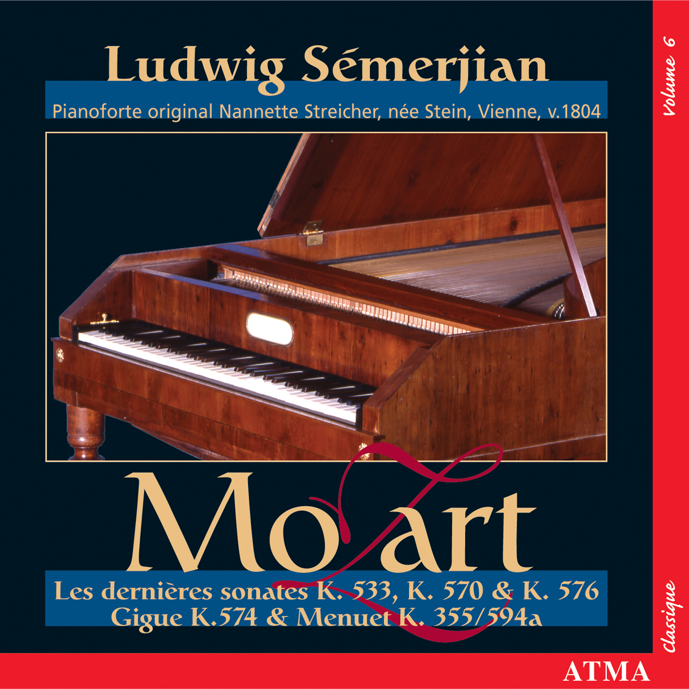 Mozart: Piano sonatas vol. VI, K 533, 570, 576; Gigue, K 574; Minuet, K 355/594a