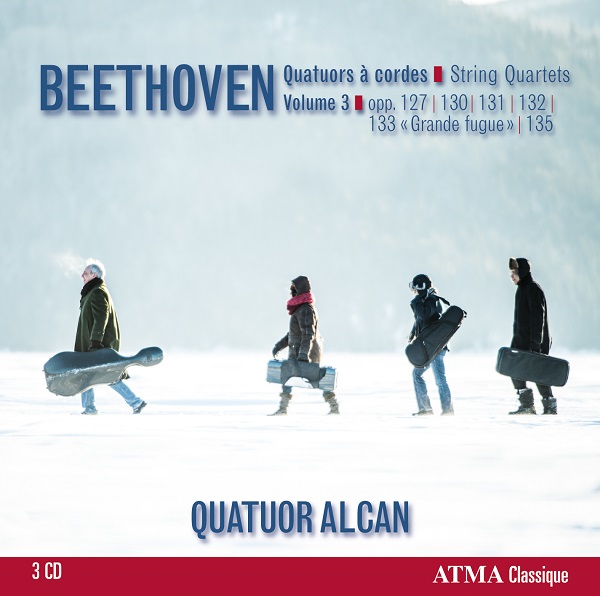 Beethoven : String Quartets Vol. 3Opp. 127, 130, 131, 132, 133 Grosse Fugue, 135