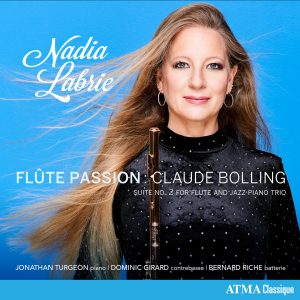 Couverture ACD2 4048 Nadia Labrie, Flûte passion : Claude Bolling, vol. 2