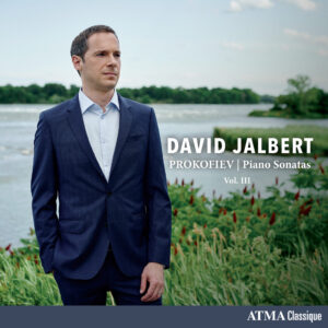 Couverture ACD2 2463 David Jalbert Prokofiev Piano Sonatas